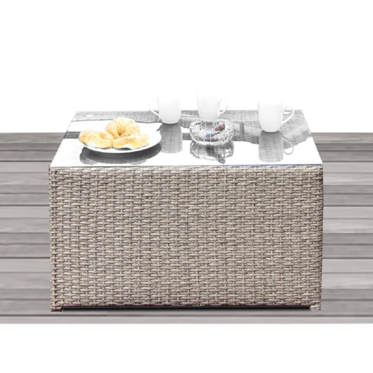 Modular Patio Seating Set with Cushions