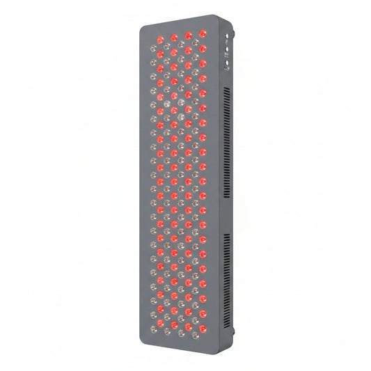 HG1000 Full Body Red Light Therapy Panel, 200 Leds, 660Nm Red & 850Nm Near-Infrared Light, Built-In Timer, Door Hanging Kit