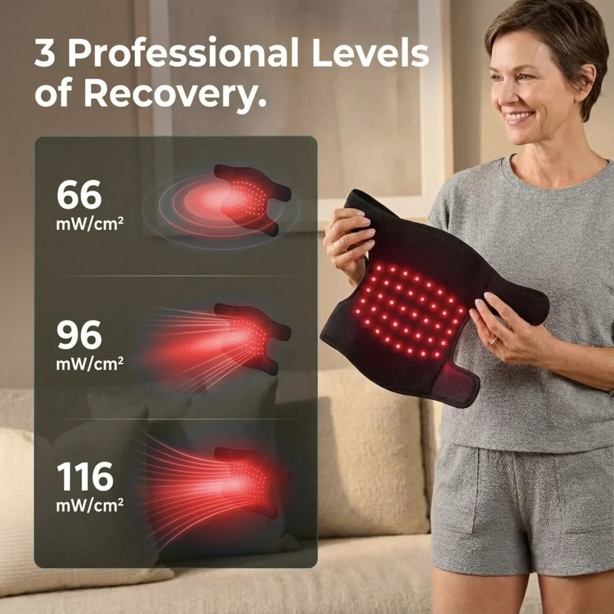 Nicebeam Red Light Therapy Knee Pad