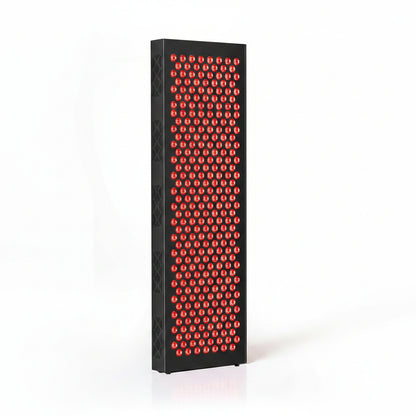 Red Light Therapy Box, 5In1 LED with 630-660-810-830-850, Metal Case, 3 Modes Red Light Panel with Soft Belt, 6 Timing Set - 9 Pulse Modes - 4-Level - Red Light Therapy Panel for Body
