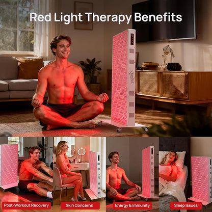 Red Light Therapy Panel for Body, 580Leds, Near‑Infrared Light Device — product view 5